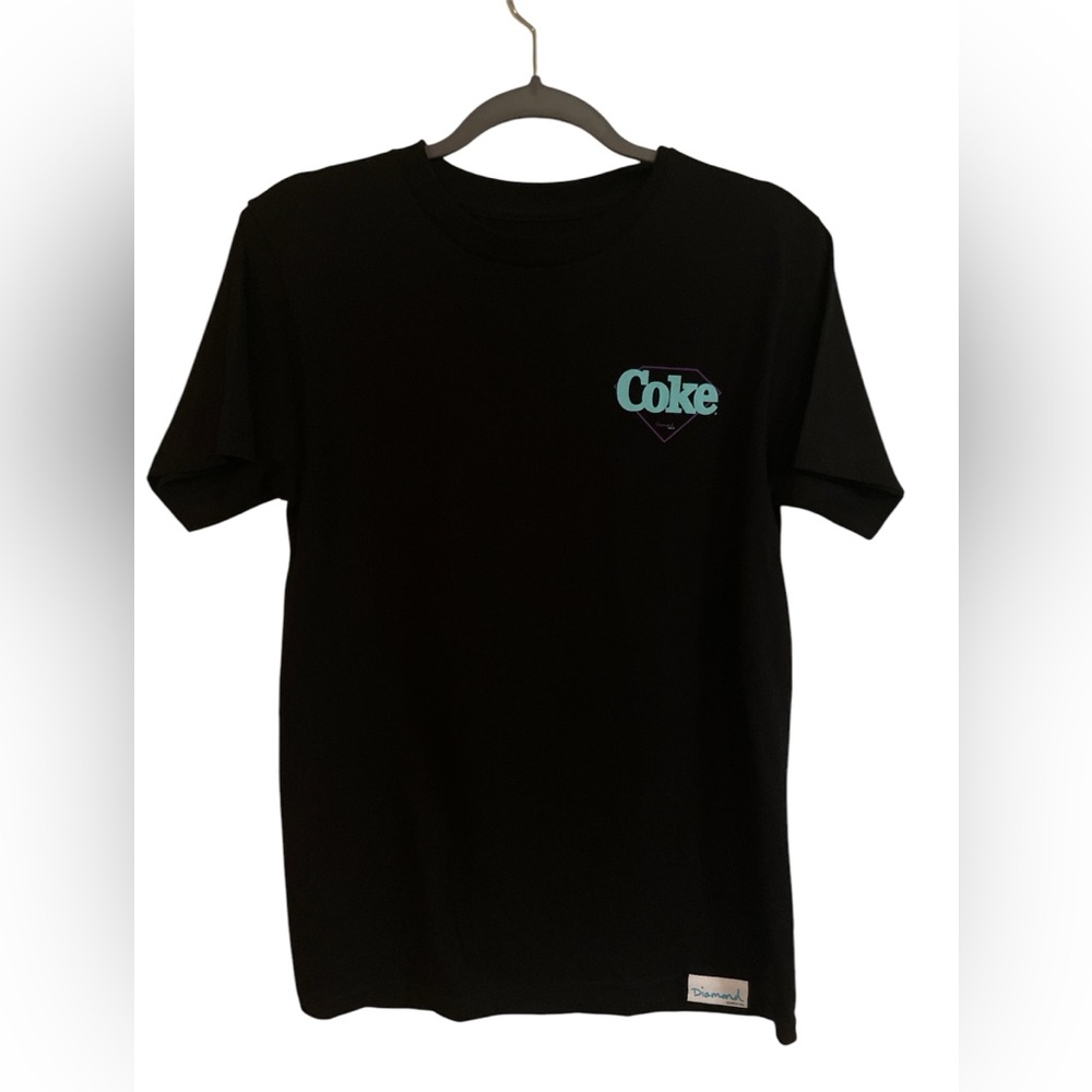 Coca Cola Black Short Sleeve Tee